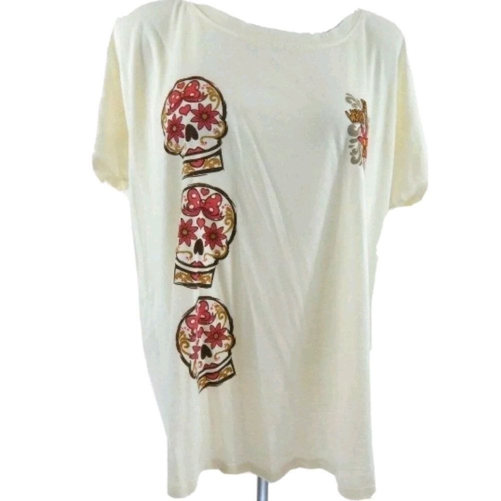 Epcot World Showcase Sugar‎ Skull Tee